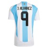 Camiseta de fútbol Argentina J. Alvarez 9 1ª equipación 2024